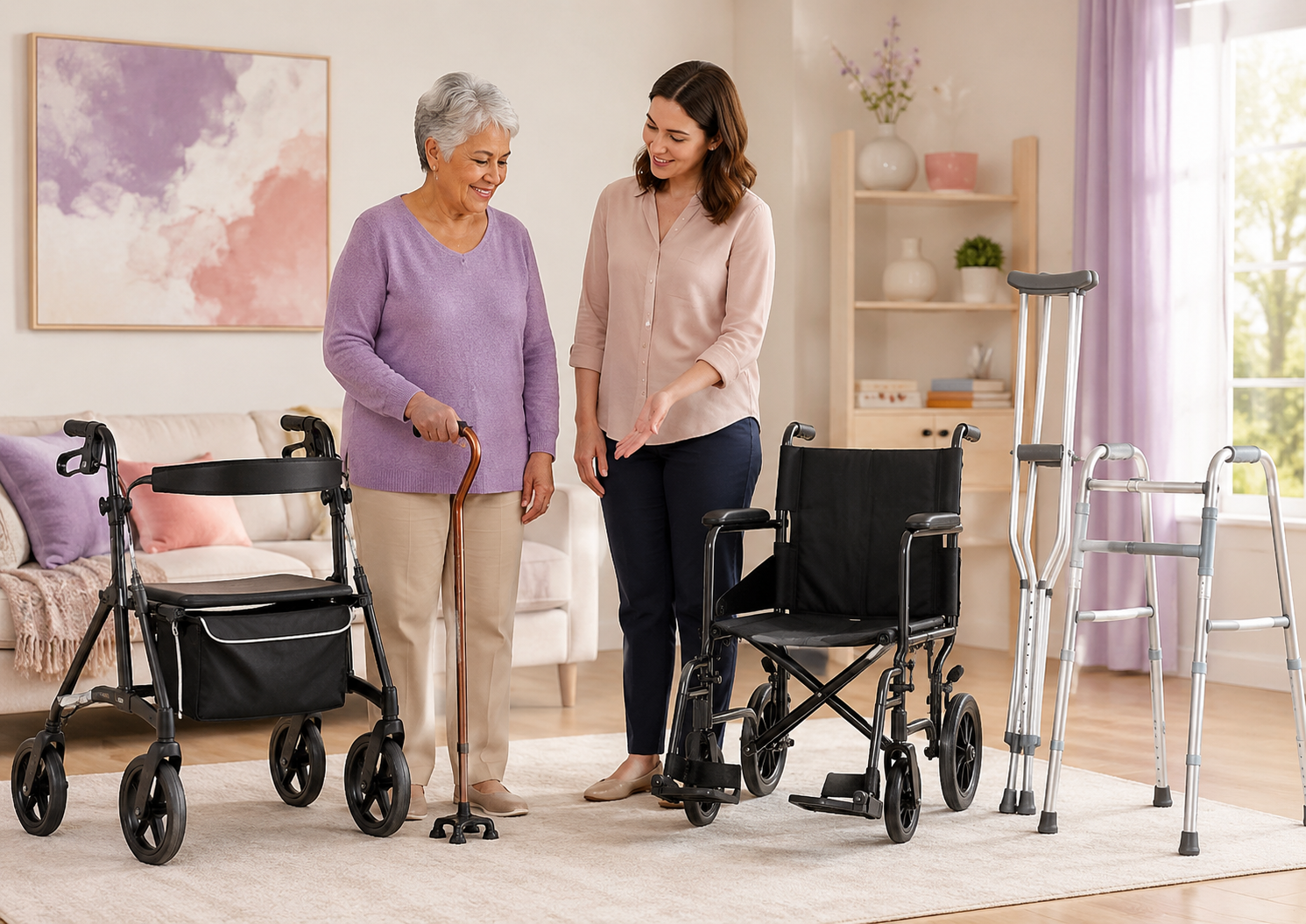 Medical equipment, mobility aids and home healthcare essentials