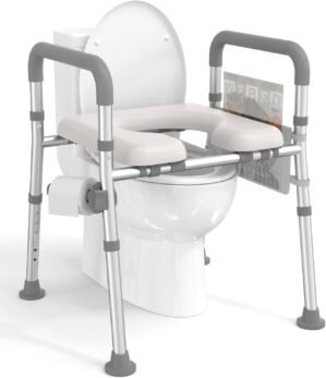 HOMLAND Toilet Seat Riser for Senio...