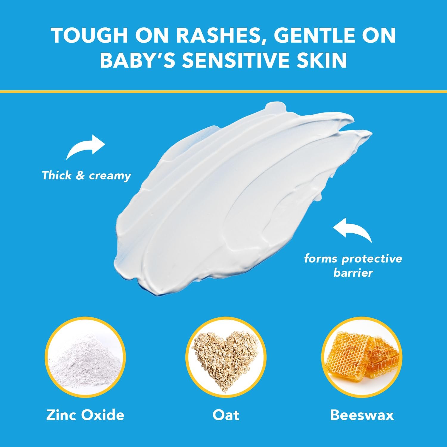 Triple Paste Diaper Rash Cream, Hypoallergenic Medicated Ointment for Babies, 16 oz (Packaging May Vary) - Image 5