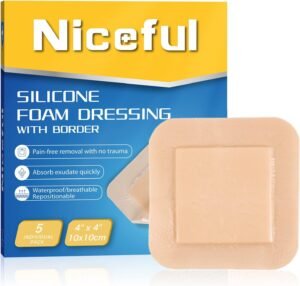 Niceful Silicone Foam Dressing 4...
