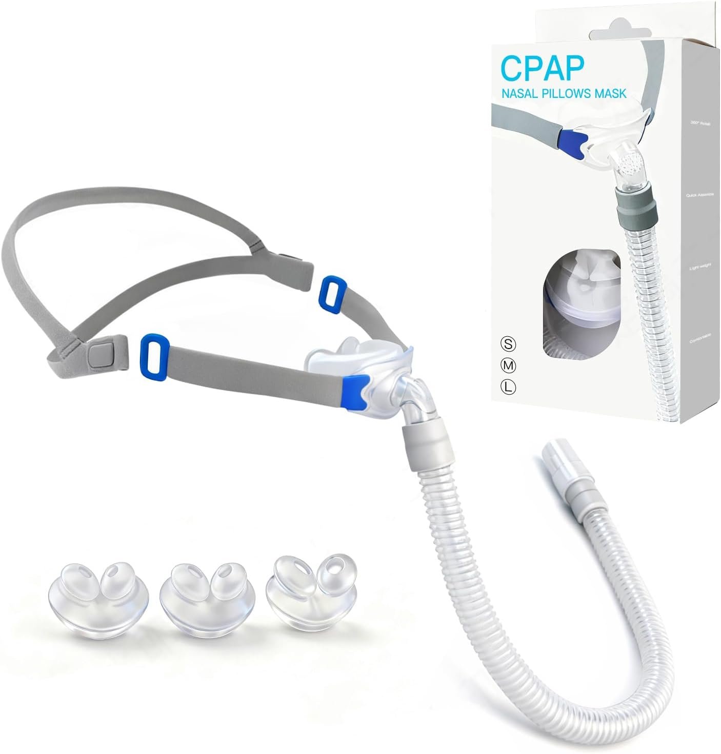 CPAP Nasal Pillow Mask, Nasal Pillo...