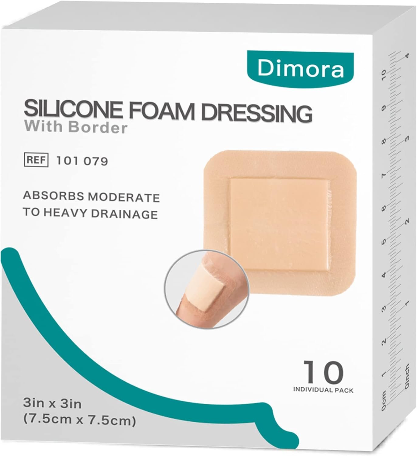 Dimora Silicone Foam Dressing Adhes...
