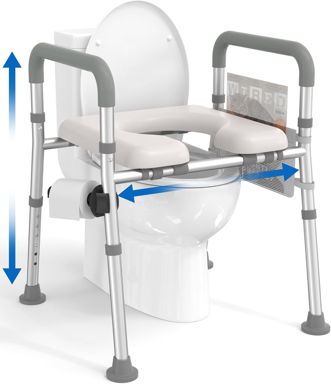 HOMLAND Toilet Seat Riser for Senio...