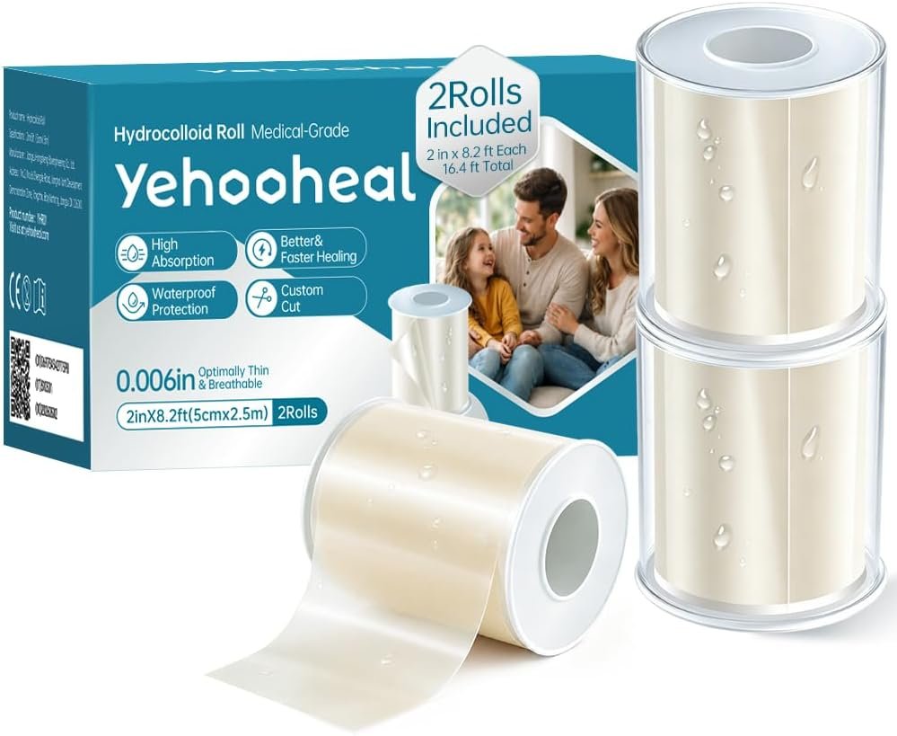 Medical Grade Hydrocolloid Roll wit...