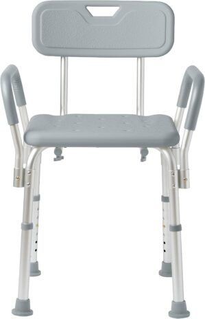 Medline Shower Chair with Backrest ...