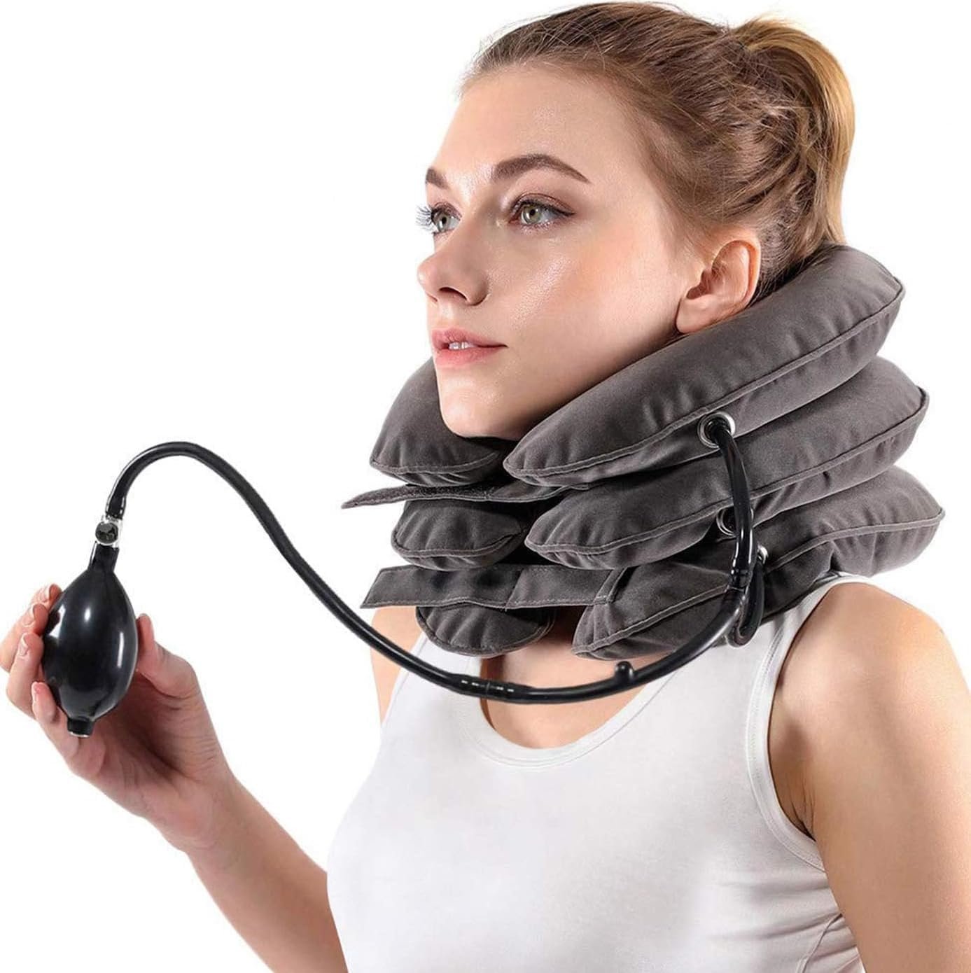 S Cervical Neck Traction Device for...