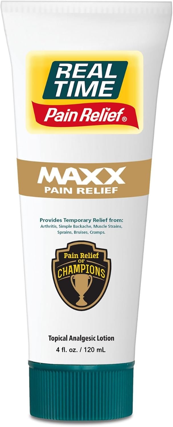 Real Time Pain Relief MAXX 4oz Tube...