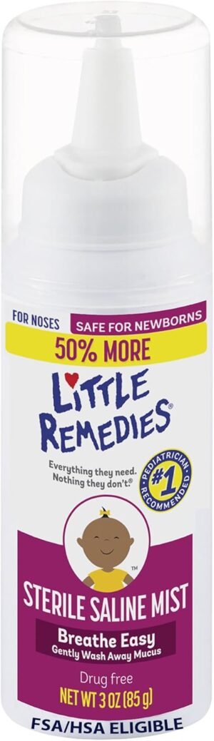 Little Remedies Sterile Baby Saline...