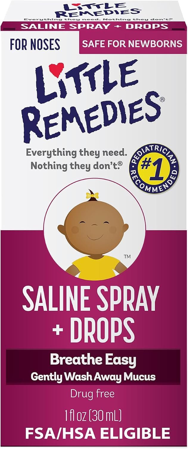 Little Remedies Sterile Baby Saline...