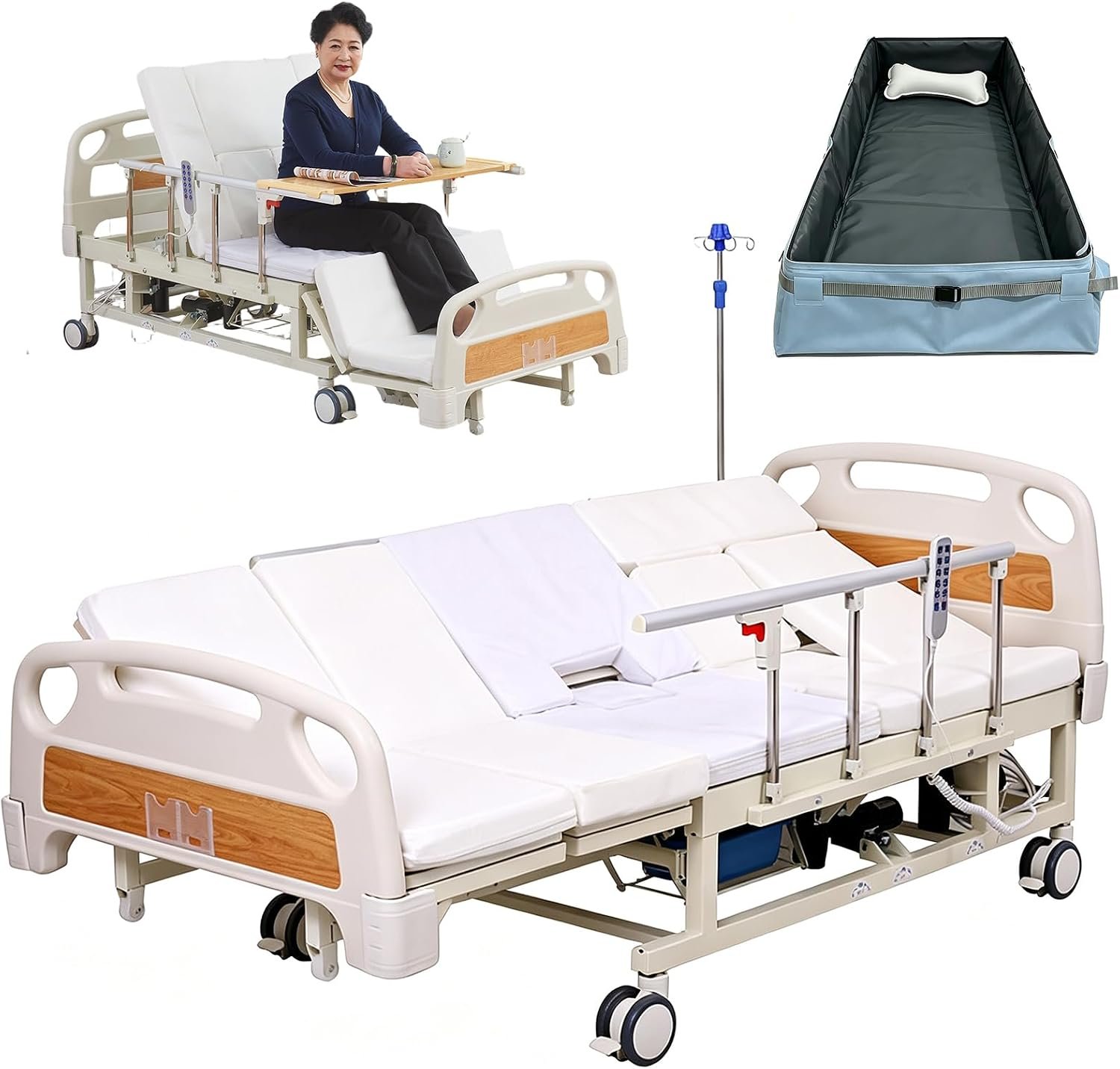 Falluk Full Electric Hospital Bed f...