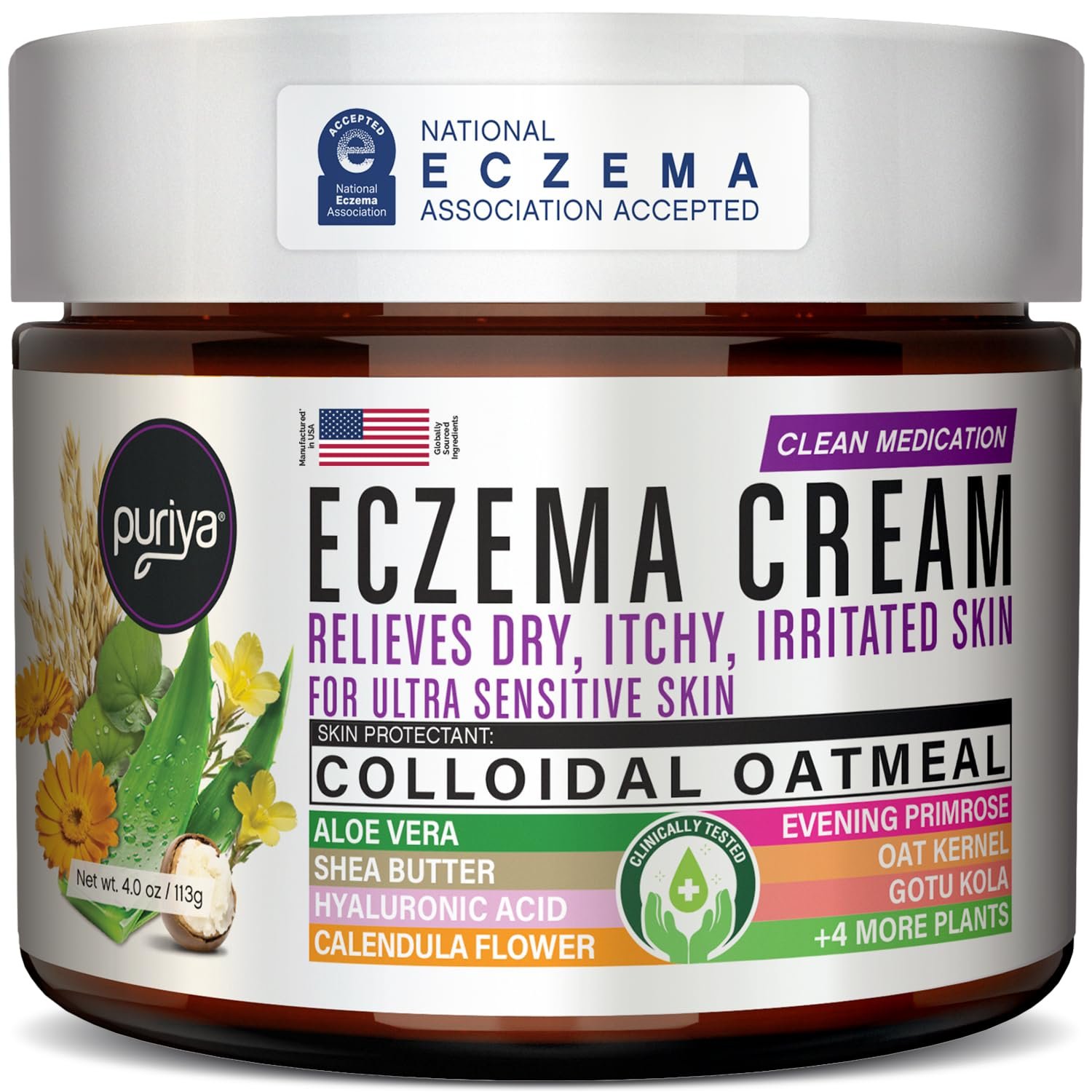 Puriya 5-in-1 Eczema Cream for Kids...