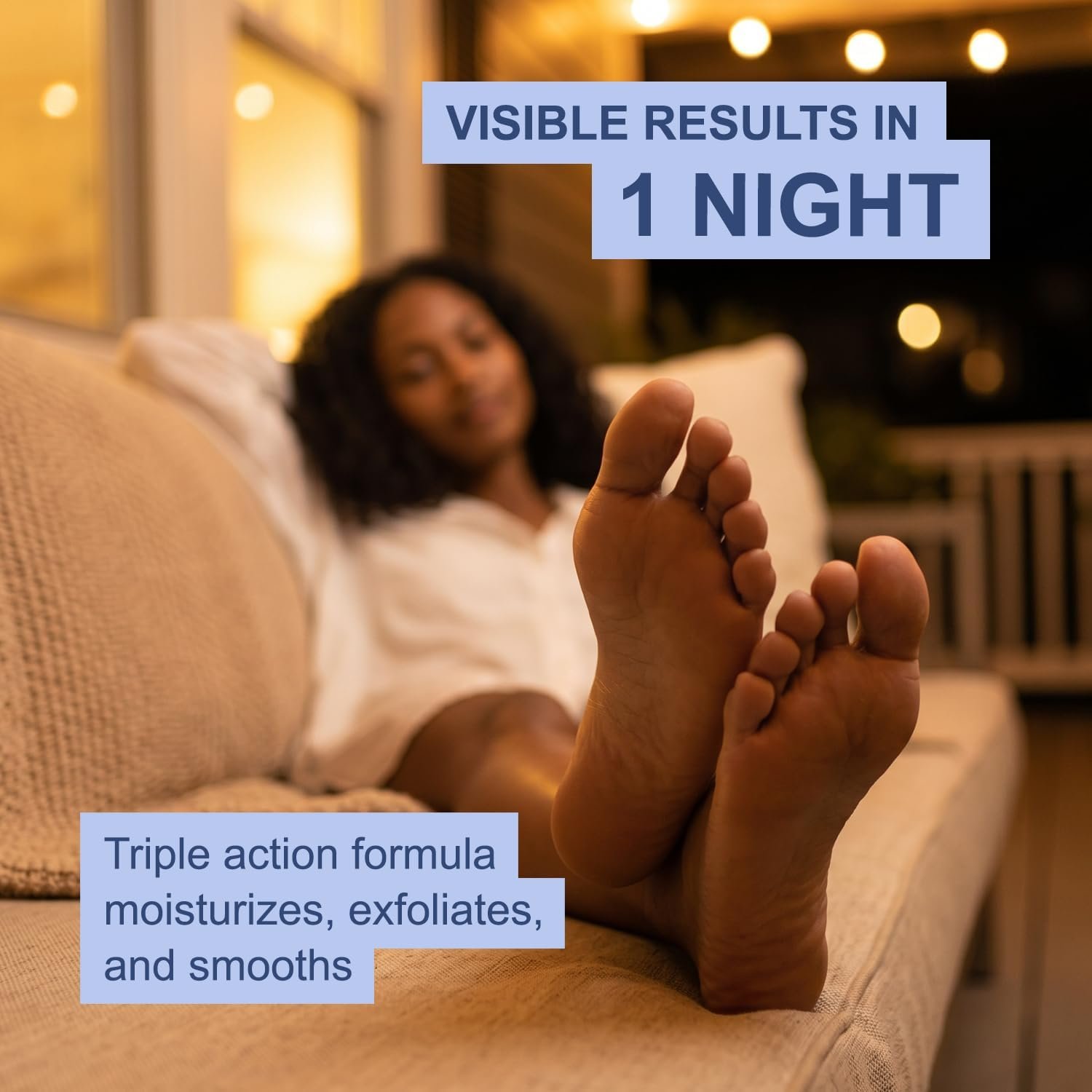Kerasal Nighttime Intensive Foot Repair, Skin Healing Ointment for Cracked Heels and Dry Feet, 1 oz (Packaging May Vary) - Image 3