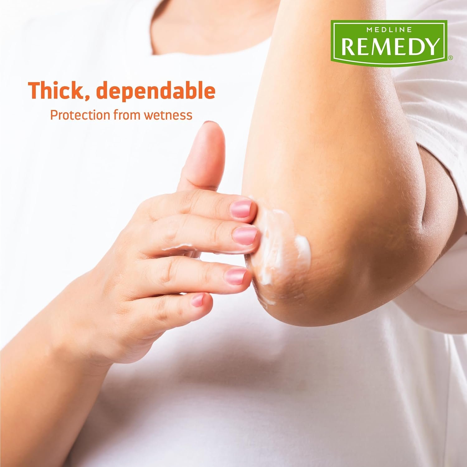 Medline Remedy Essentials Zinc Oxide Skin Protectant Paste (4 oz Tube), Unscented, Barrier, Incontinence Cream, Diaper Rash, Adults, Elderly, Hypoallergenic, Paraben Free - Image 6