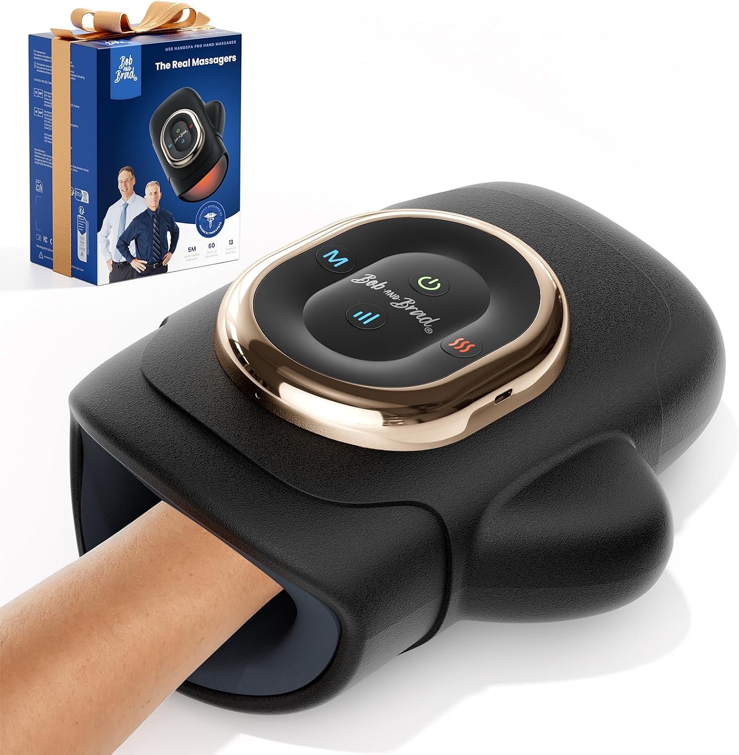 BOB AND BRAD Hand Massager with Hea...