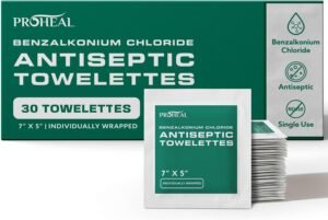 BZK Antiseptic Wipes, 30 Count R...