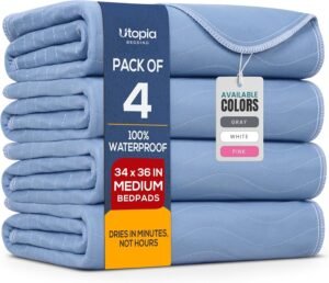 4 Pack Waterproof Reusable Heavy Ab...