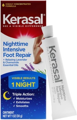 Kerasal Nighttime Intensive Foot Re...
