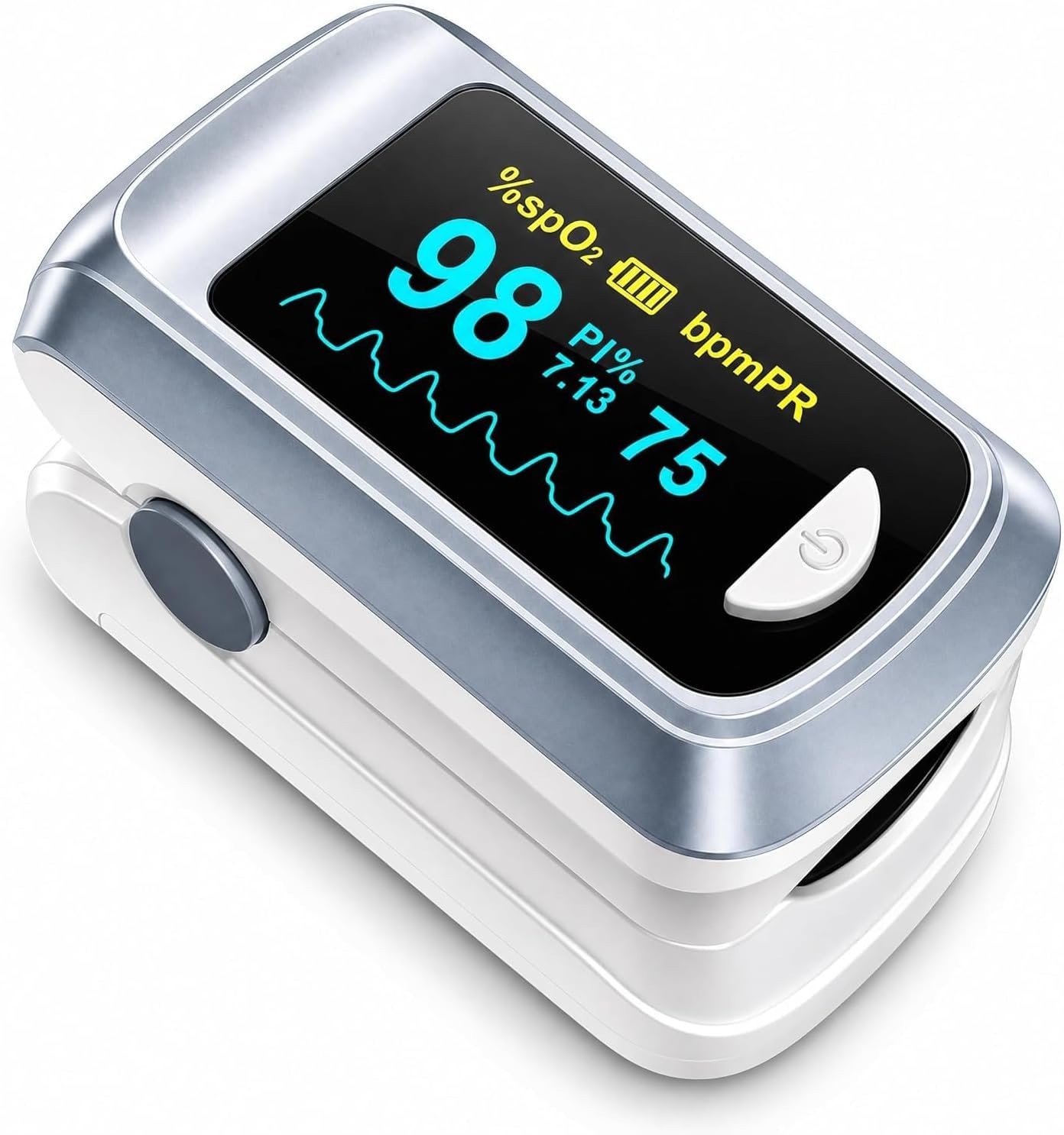 Fingertip Pulse Oximeter Blood Oxyg...