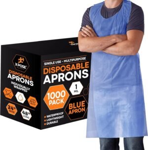 Xpose Safety 1000 Pack Blue Plastic...