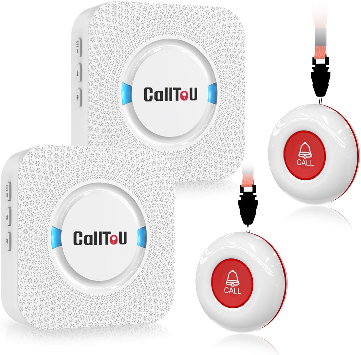 CallToU Caregiver Pager with 2 Wire...
