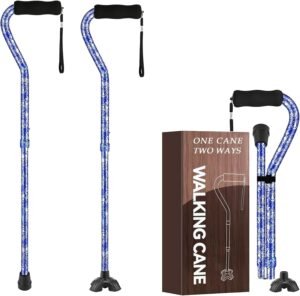 Floral Canes for Women Folding Cane...