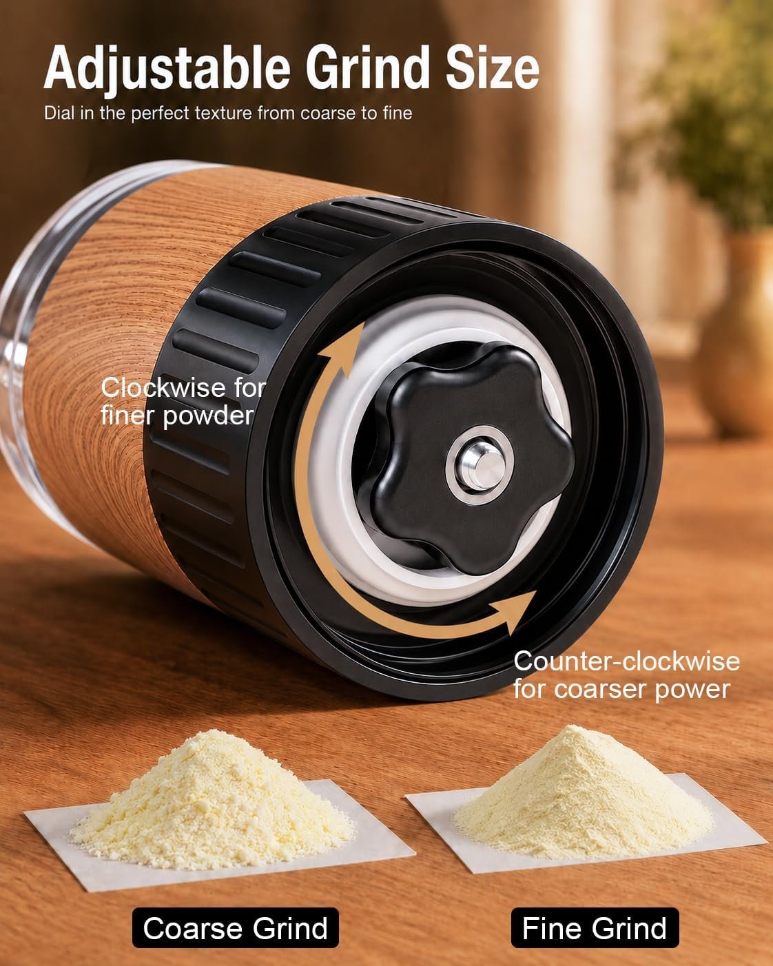 Small Portable Pill Crusher Grinder to Fine Powder for Elderly (Wood) | Crushes Multiple Pills, Small and Large Medication and Vitamin Tablets, Great for Feeding Tube, Kids, Pets - Ideal for Travel - Image 2