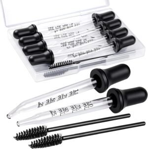 Teenitor 10pcs Glass Eye Dropper 8p...
