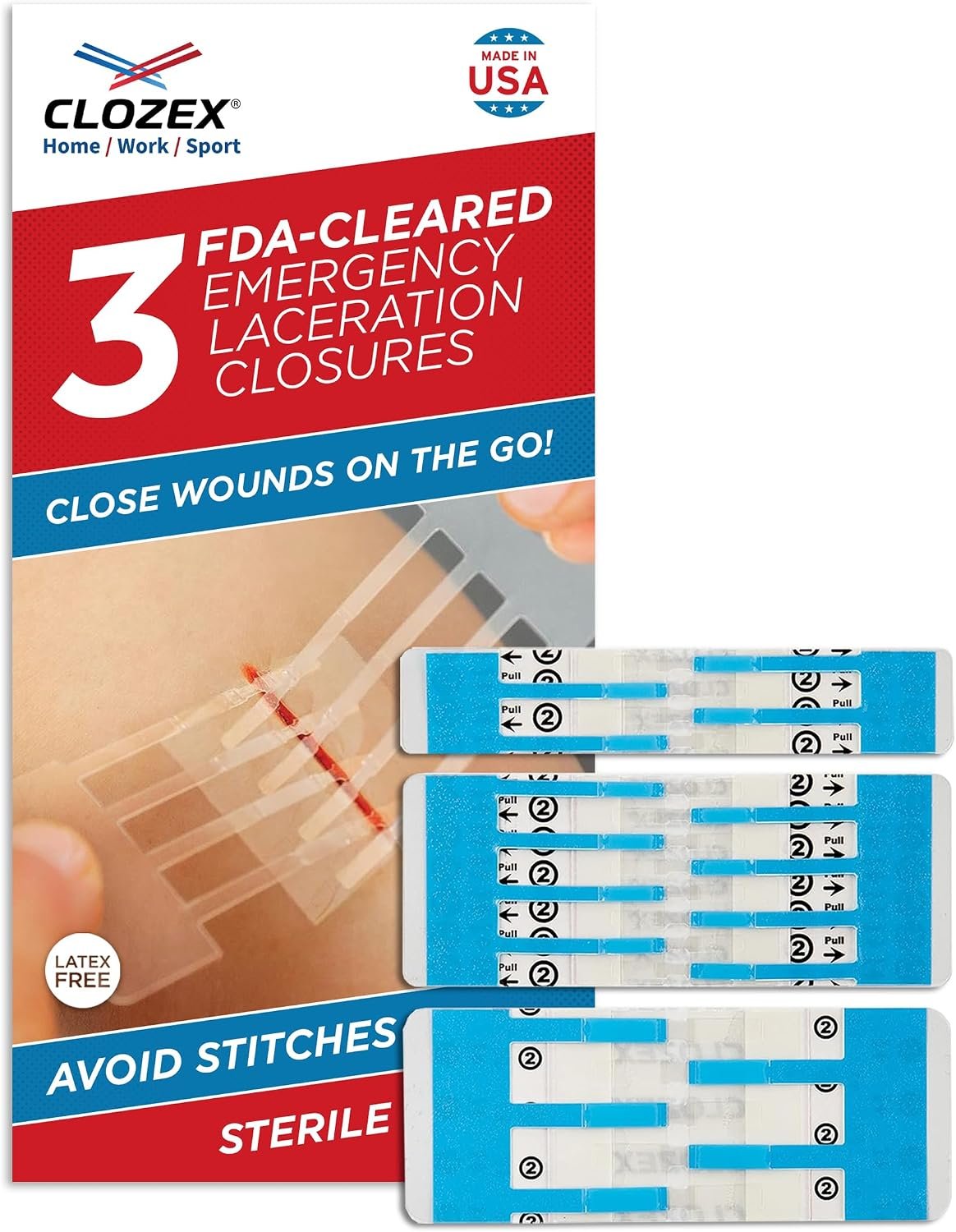 Clozex Emergency Laceration Closure...