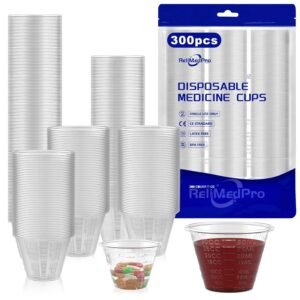 ReliMedPro Disposable Medicine Cups...