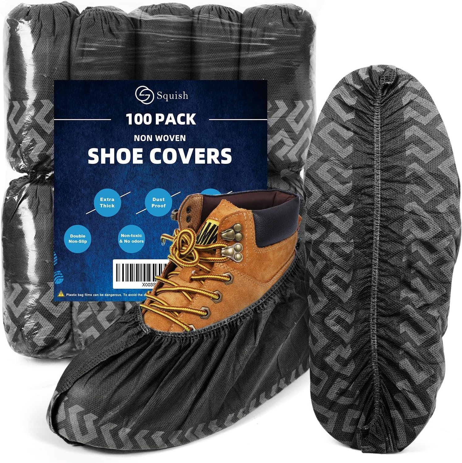 squish Shoe Covers Disposable Non S...