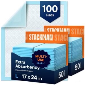 Chucks Pads Disposable [100-Pack] M...
