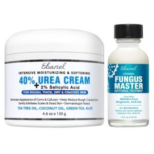 Ebanel Bundle of 40% Urea Cream 4.6...