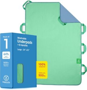 Positioning Bed Pad, with 8 Reinfor...