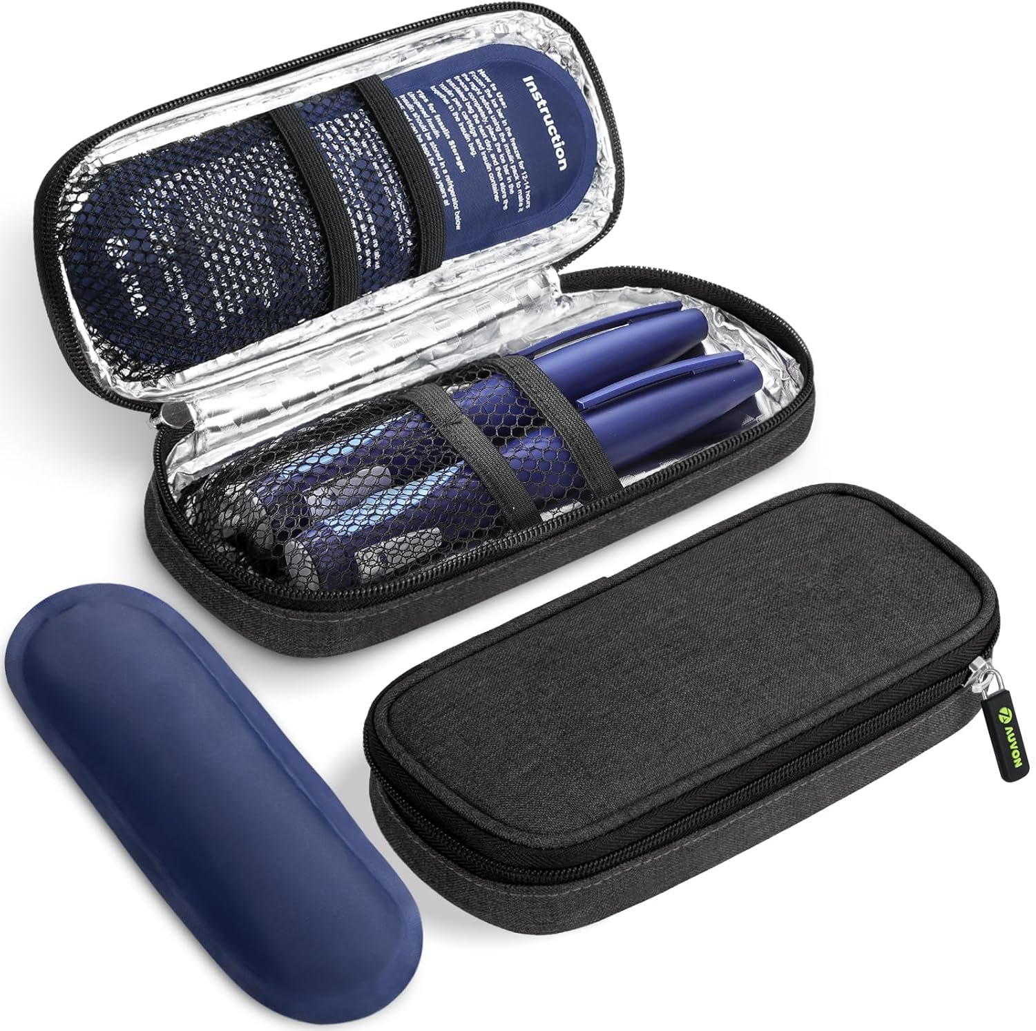 AUVON Insulin Cooler Travel Case, D...