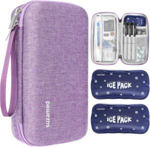 suzamed Insulin Cooler Travel Case,...