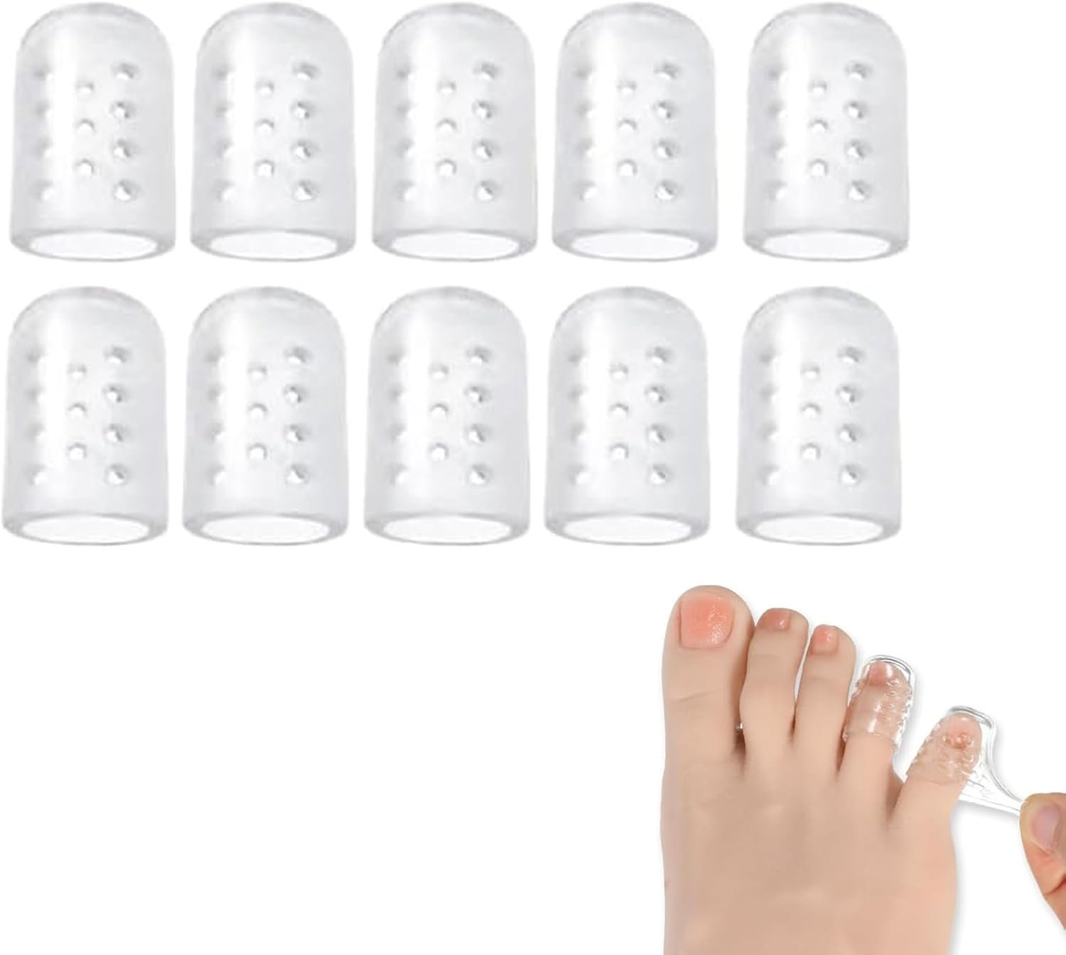 Silicone Toe Protectors, 2026 New C...