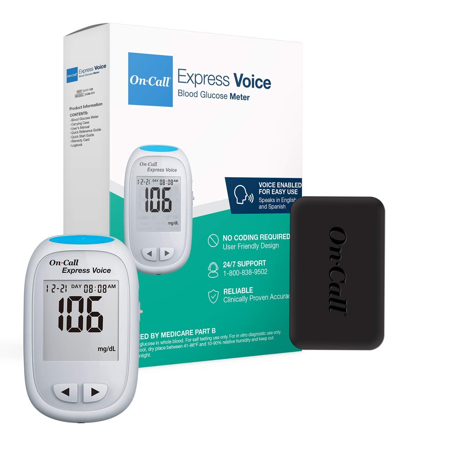 On-Call Blood Glucose Meter Express...