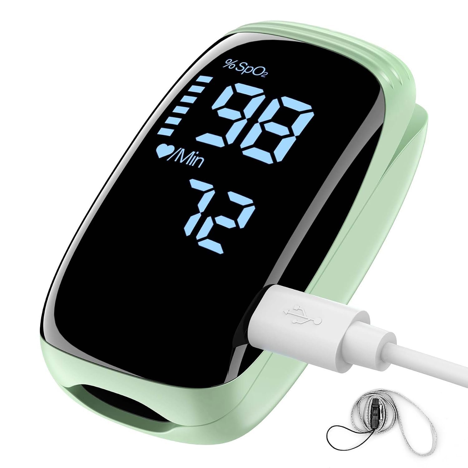 Finger Pulse Oximeter, Fingertip Bl...