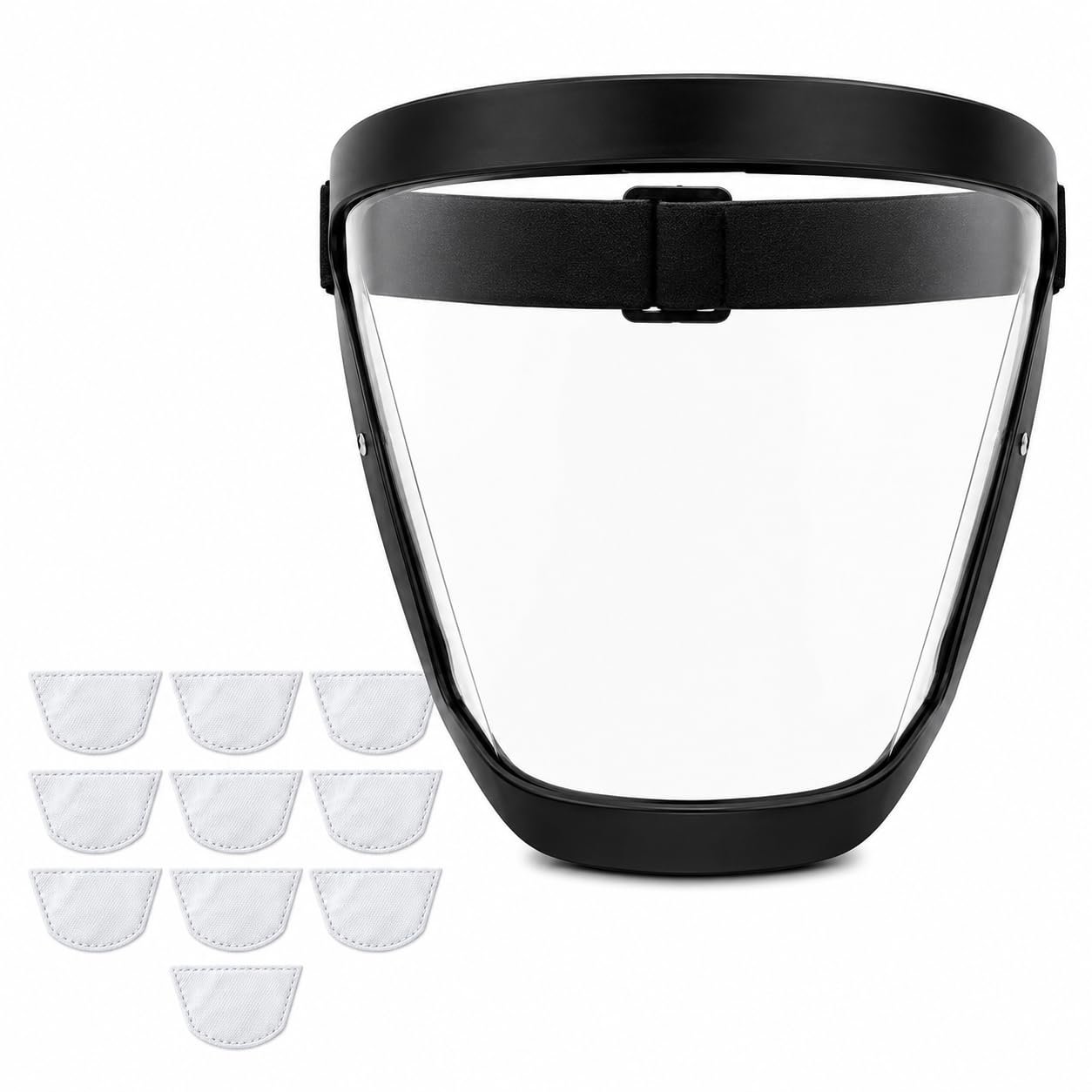 Clear Full Face Shield for Yard Wor...