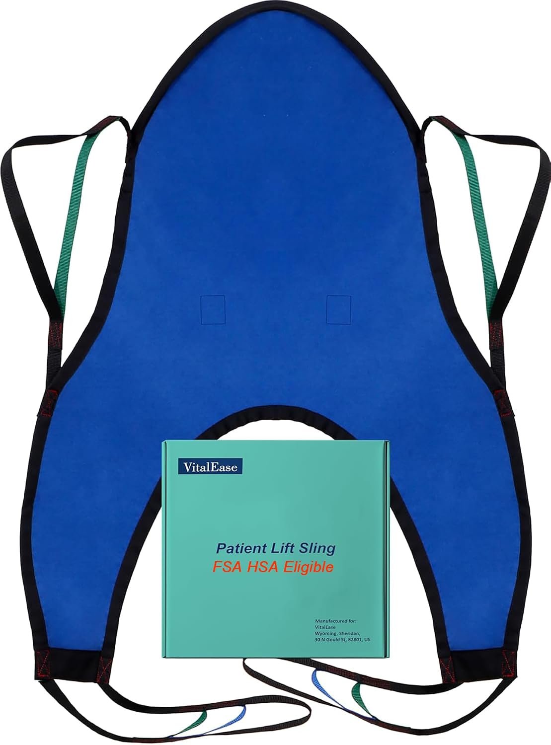 U-Shaped Patient Lift Sling with He...