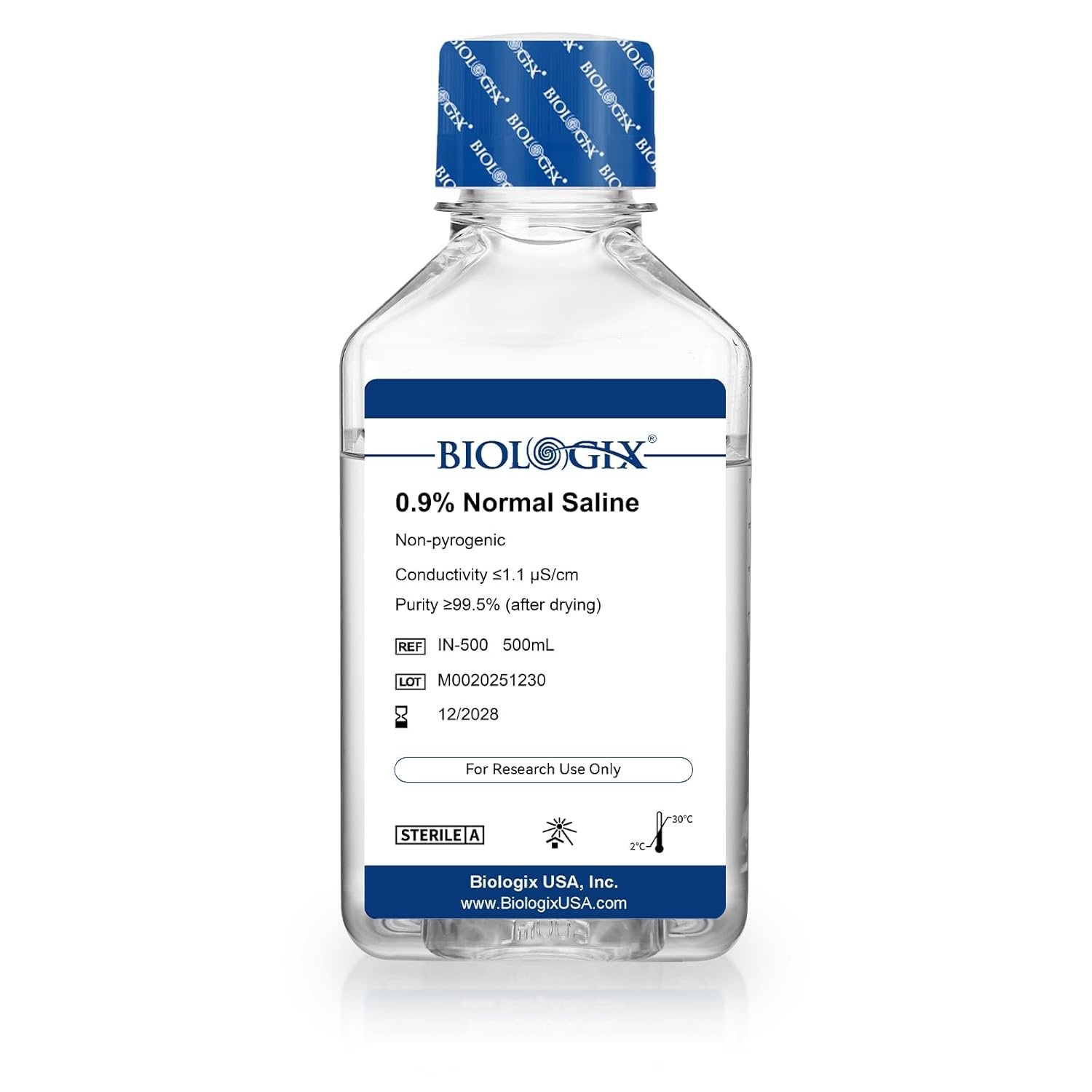 0.9% Normal Saline Solution, Steril...
