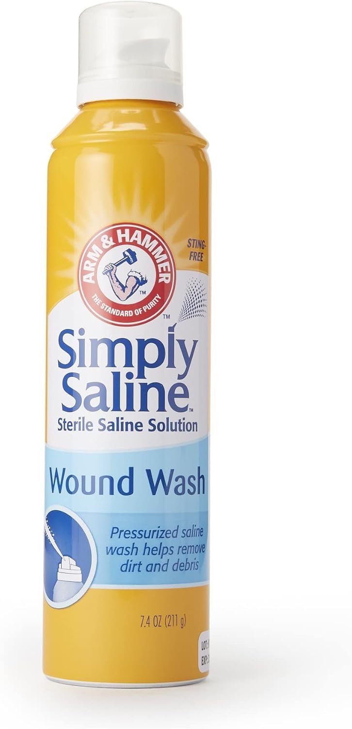 Simply Saline Wound Cleanser, Steri...