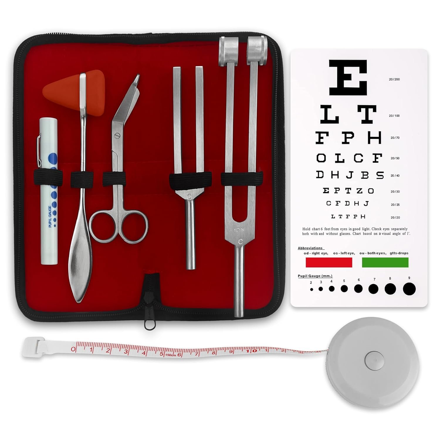 ASA TECHMED Premium 7 Piece Silver ...