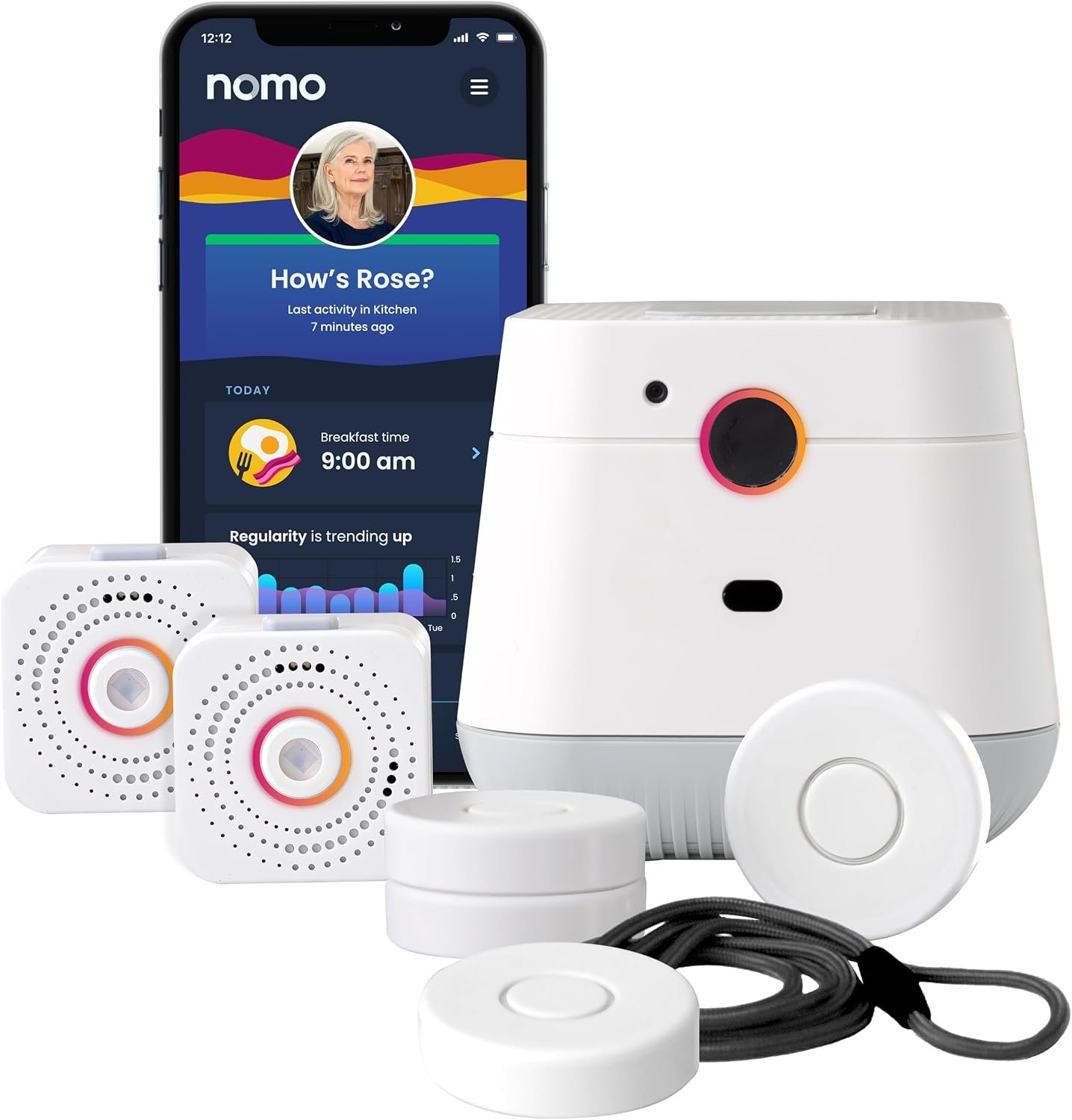 Nomo Medical Alert System with Fall...