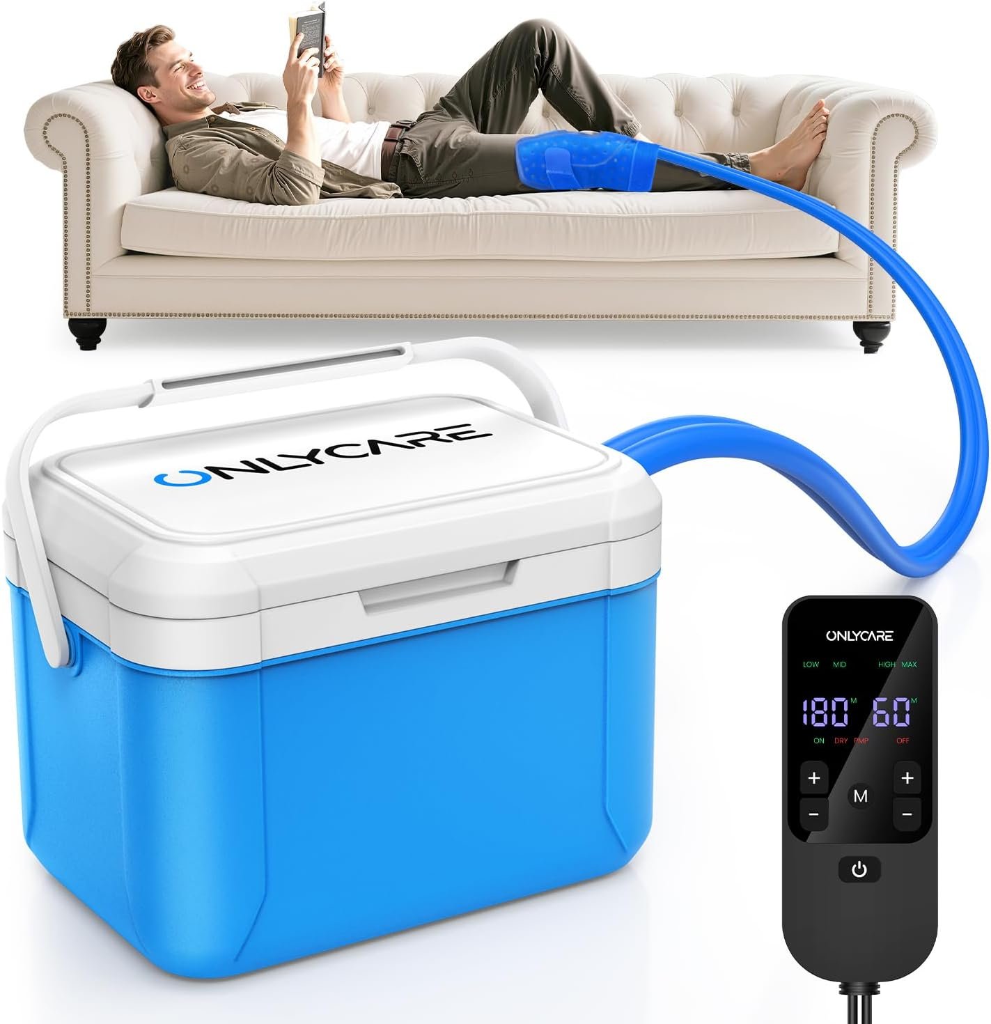 ONLYCARE Ice Machine for Knee After...