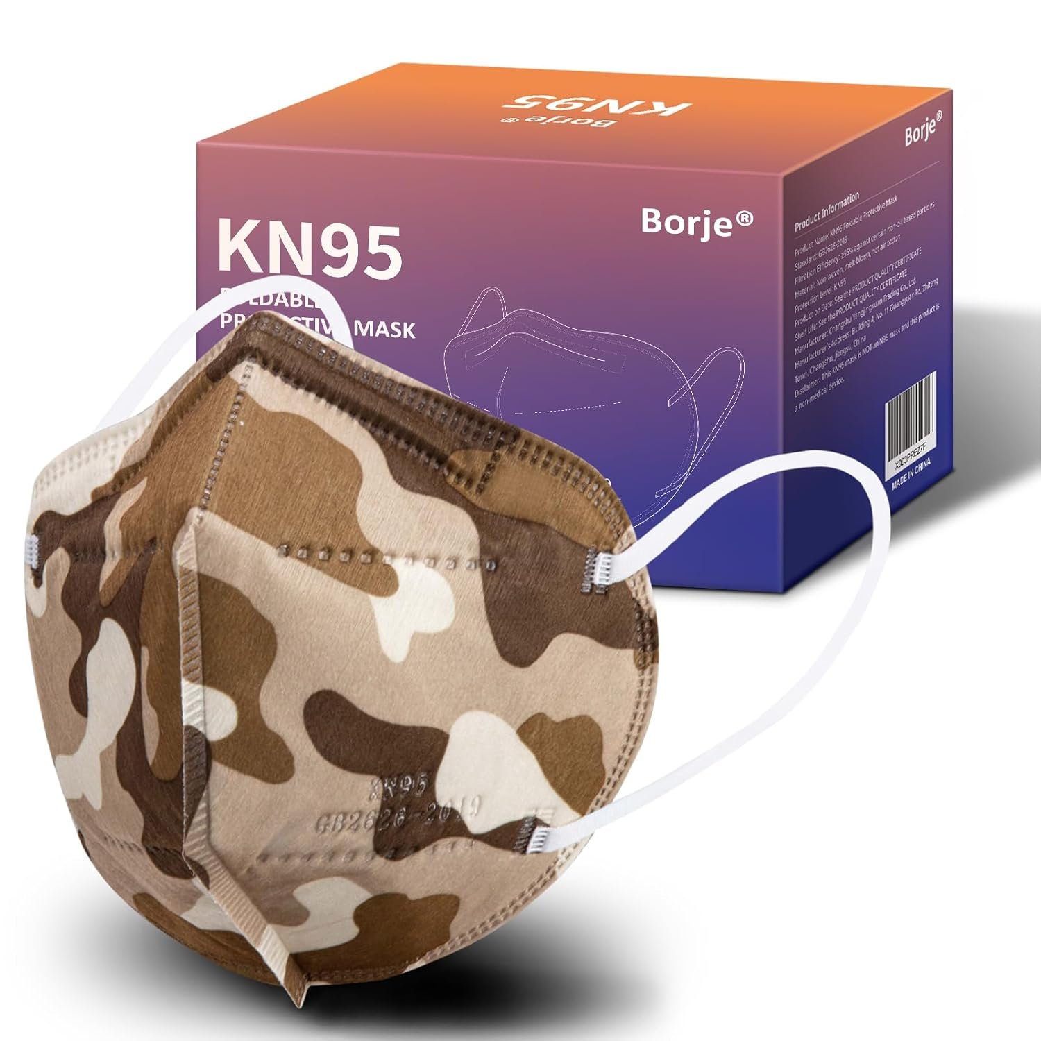 KN95 Face Masks 50 Pcs, 5-Ply Prote...