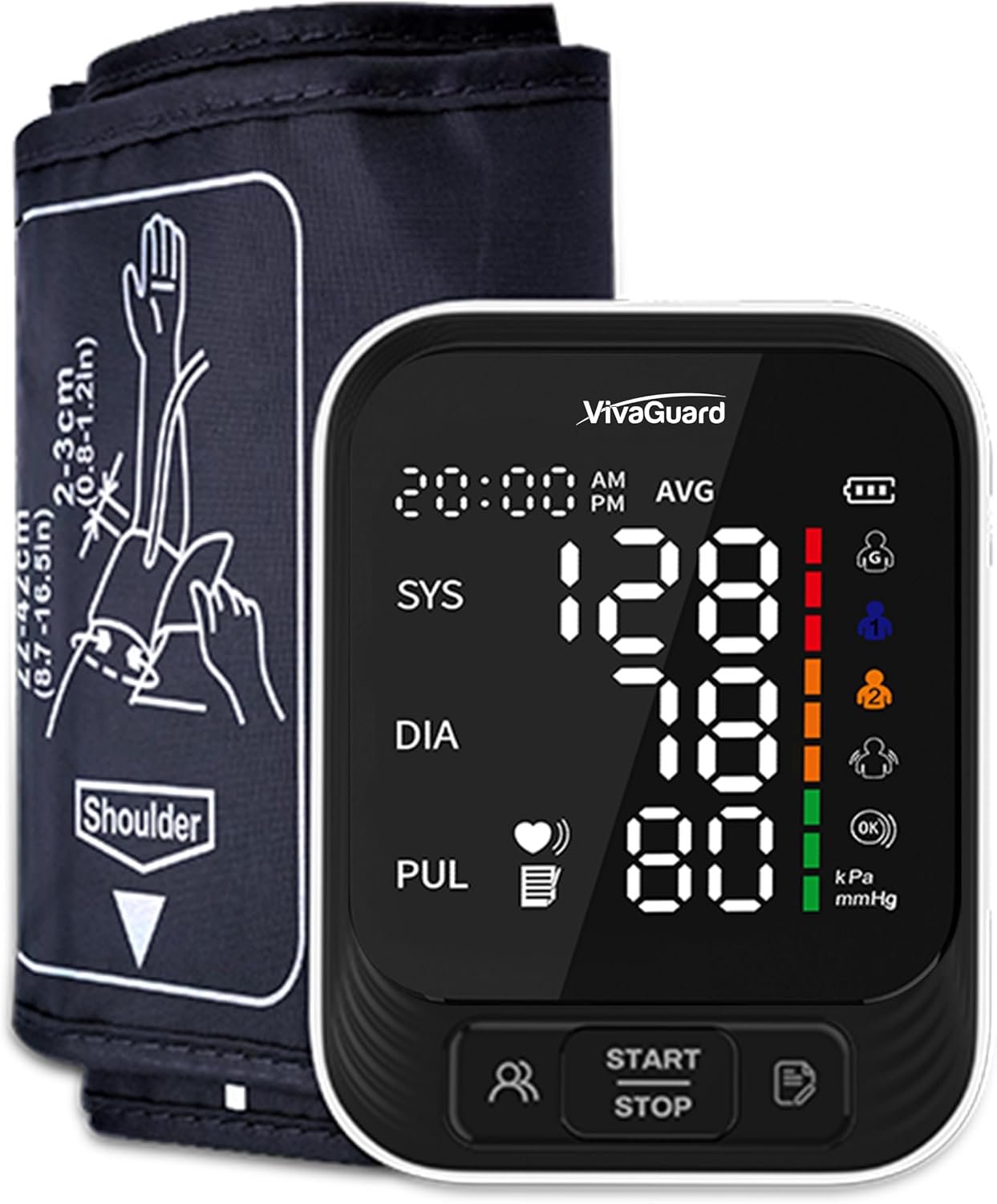 Upper Arm Blood Pressure Monitor fo...