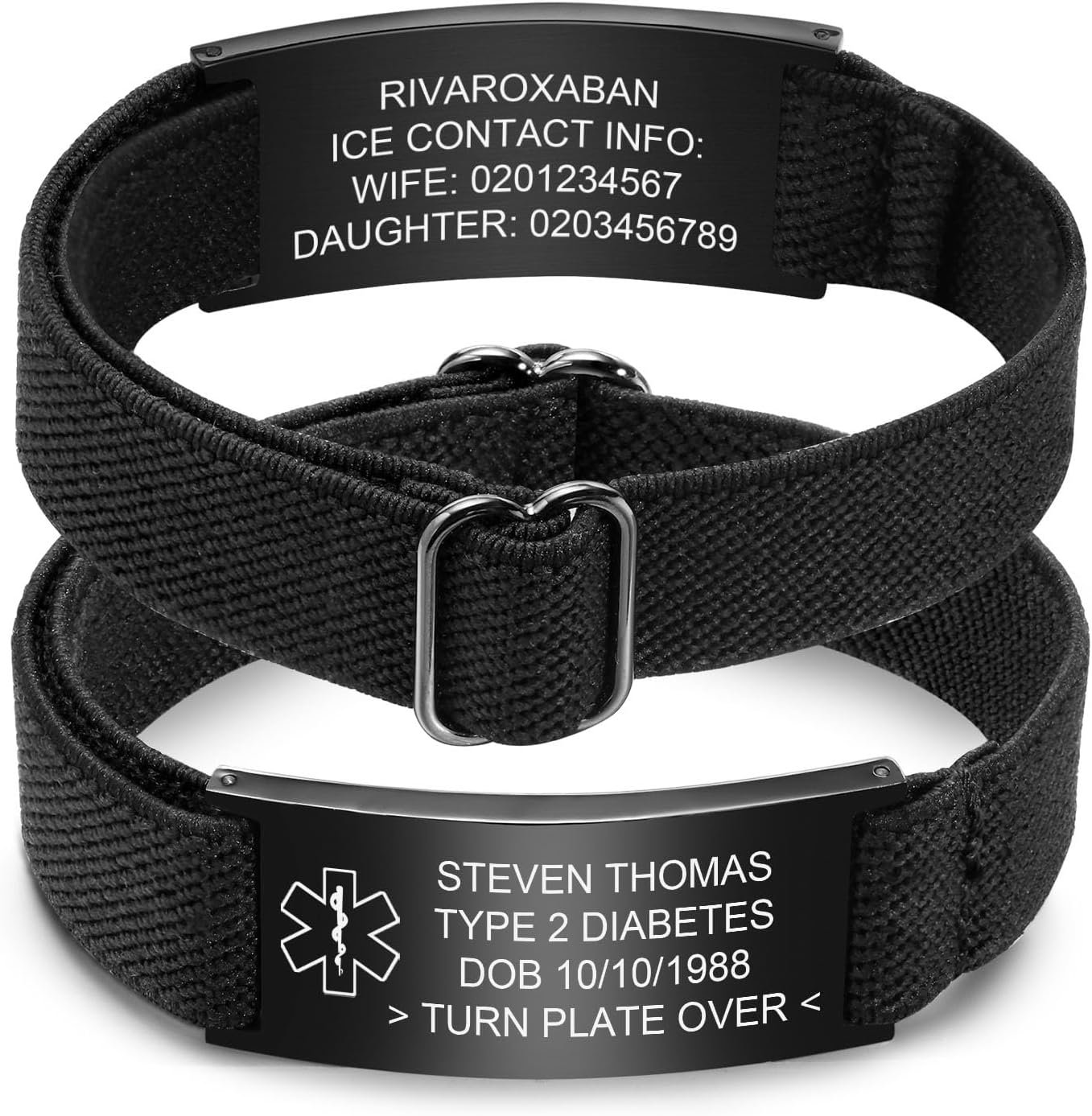 Personalized Medical Alert Bracelet...