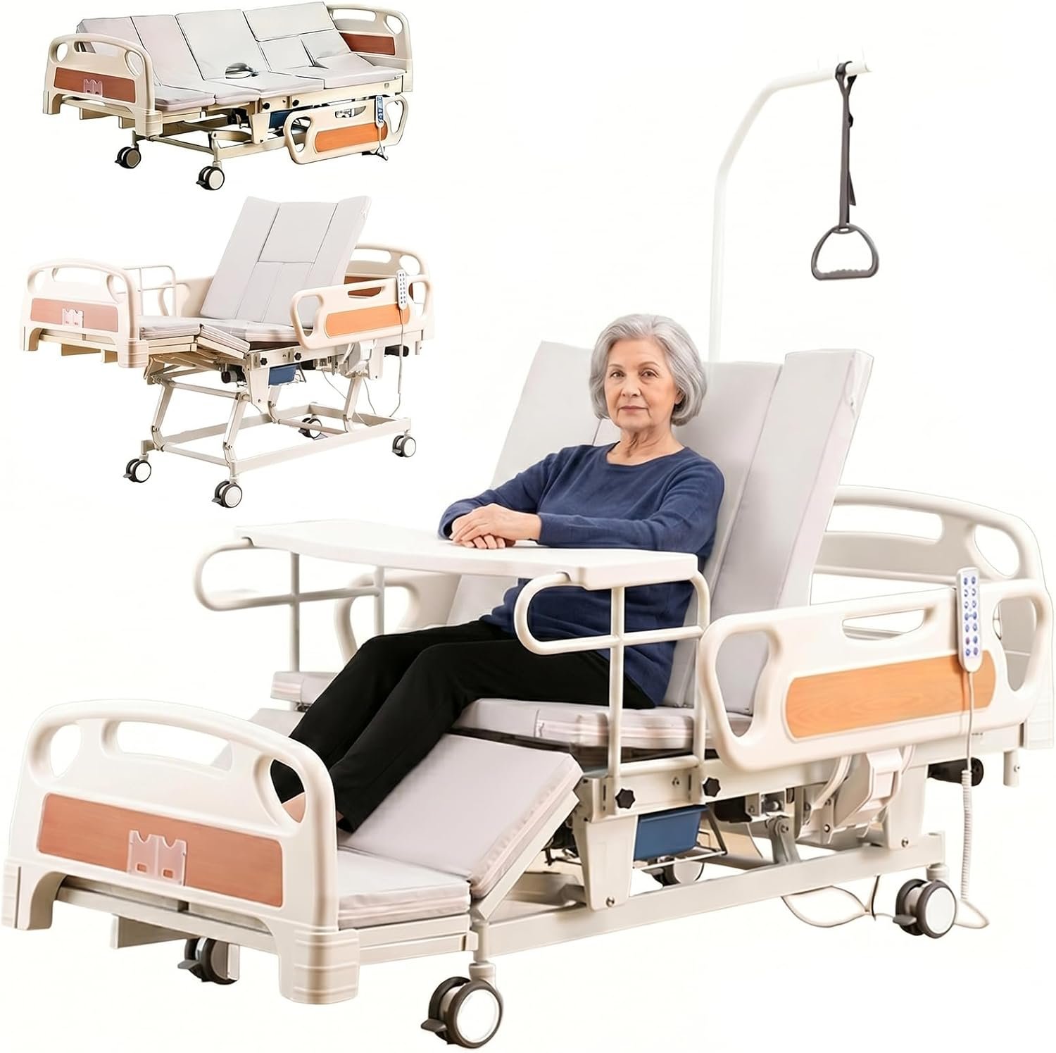 Full Electric Hospital Bed for Home...