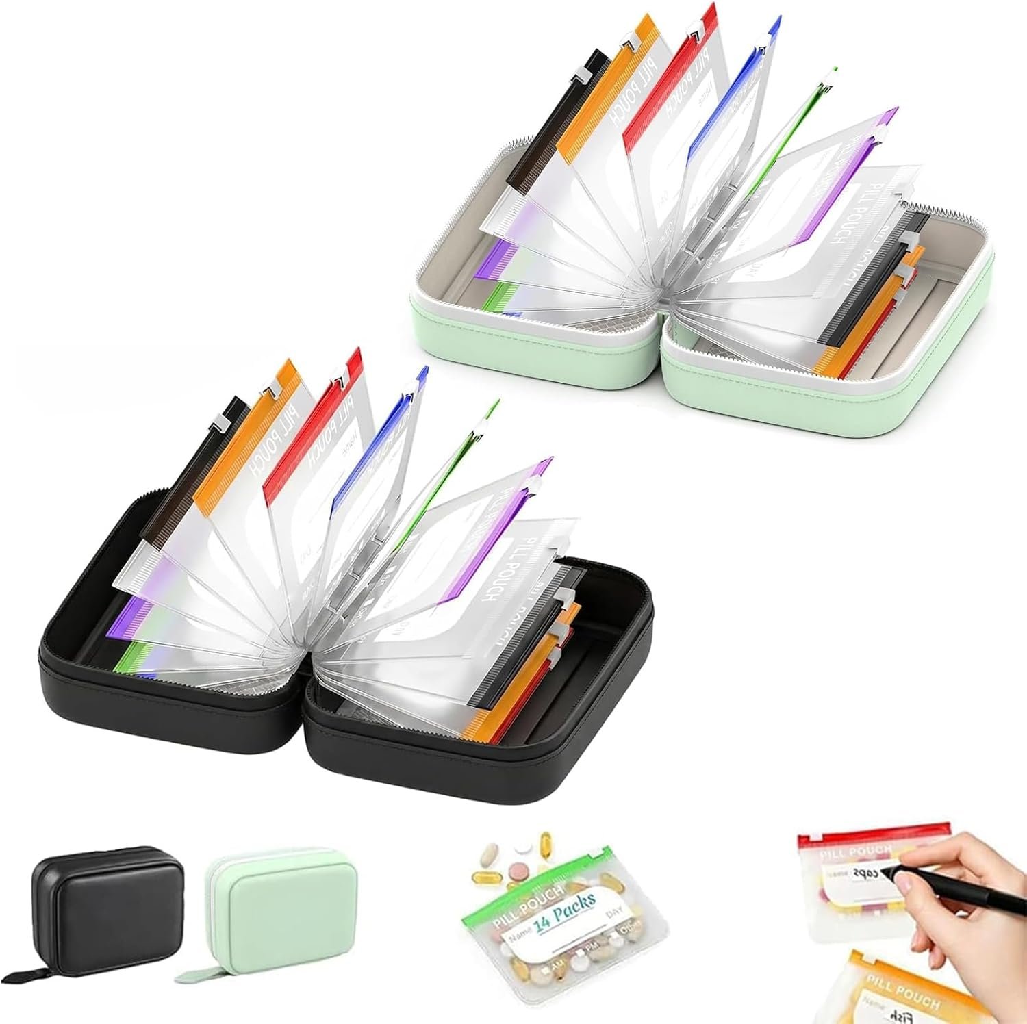 Waterproof Pill Pouch Set, Waterpro...